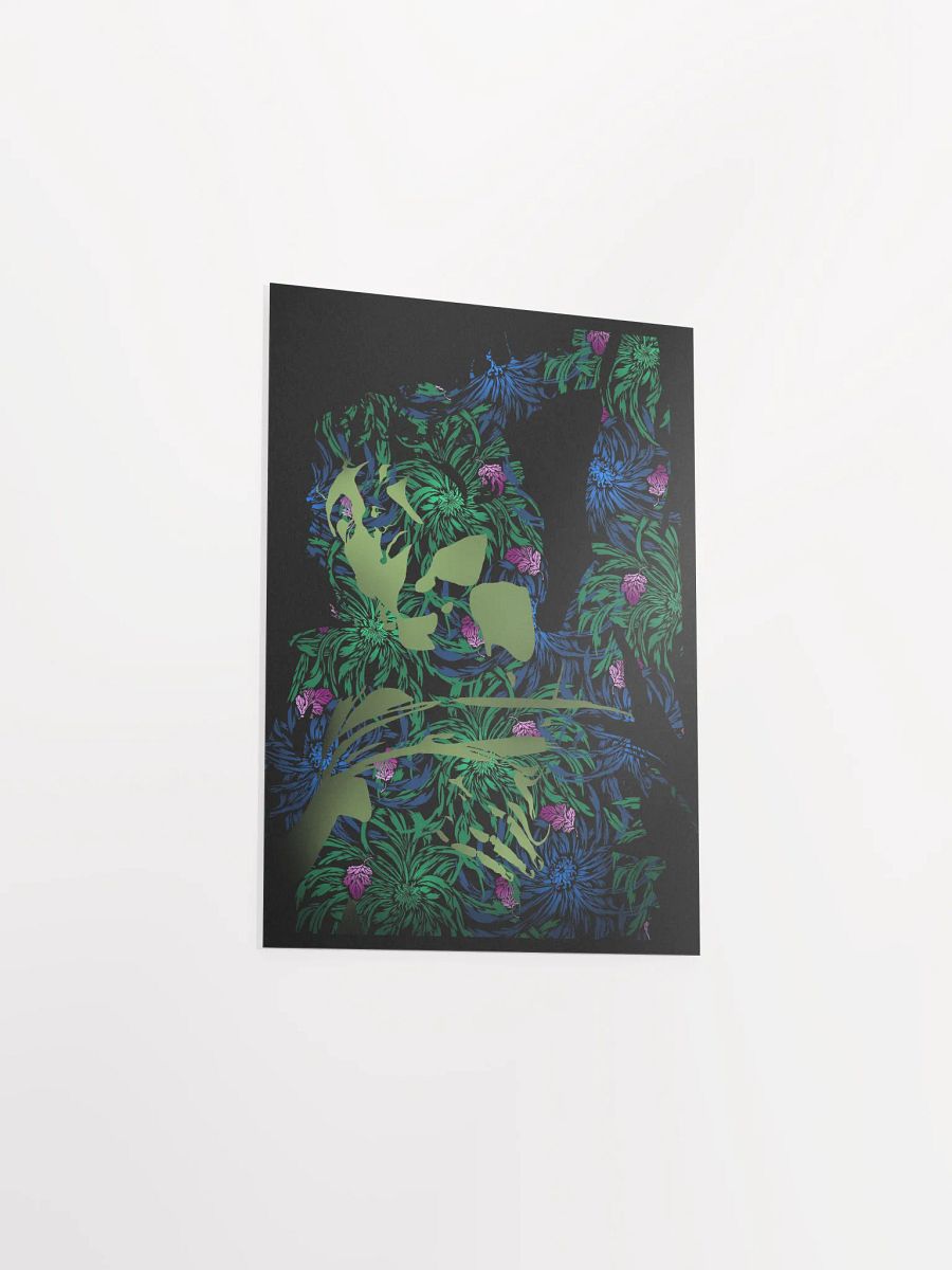 Green Michelangelo on Chrysanthemums - Print product image (4)