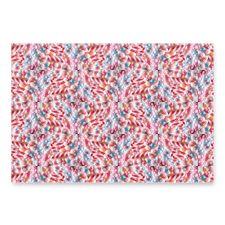 Festive Candyland Wrapping Paper Set product image (2)