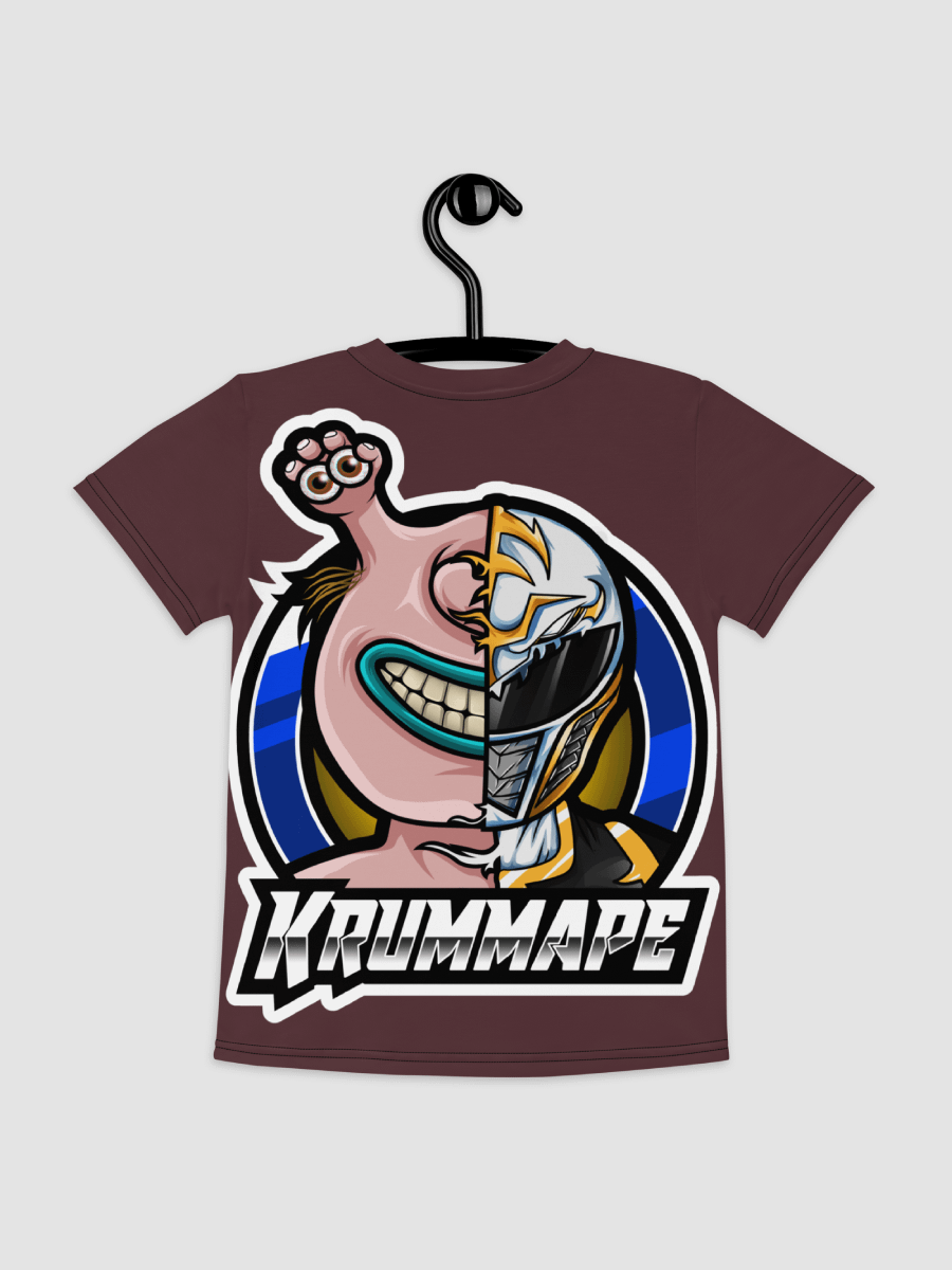 [KrummApe] All-Over Print Kids Crew Neck T-shirt product image (4)
