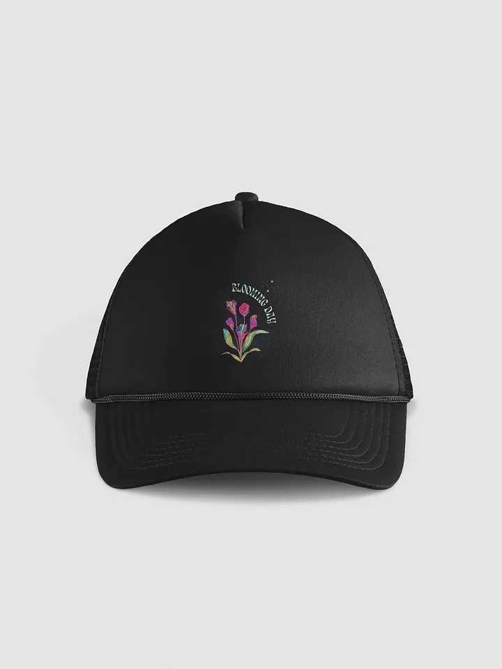 Psychedelic Bloom Foam Trucker Hat product image (1)