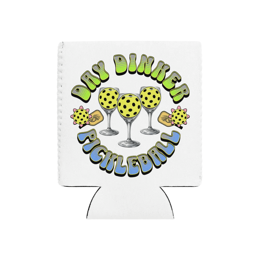 Day Drinker Pickleball Can Cooler product image (1)