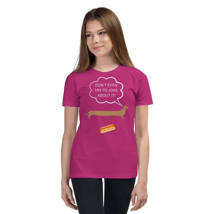 Dachshund dog T-shirt / dog t-shirt / children t-shirt / funny t-shirt / pet t-shirt / animals t-shirt / hot dog t-shirt / hotdog t-shirt product image (2)