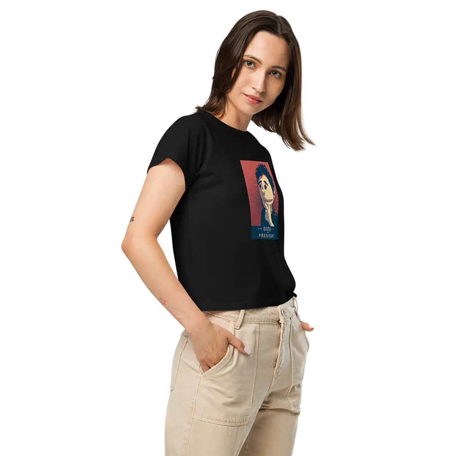 Gosh For President Women's High Waisted Tee product image (9)