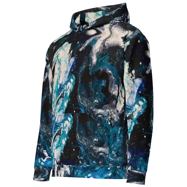 Abstract Water Hoodie product image (2)