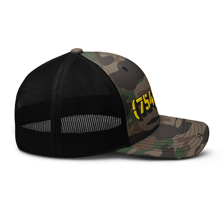 Vibrant Camo Vibe Trucker Hat product image (5)