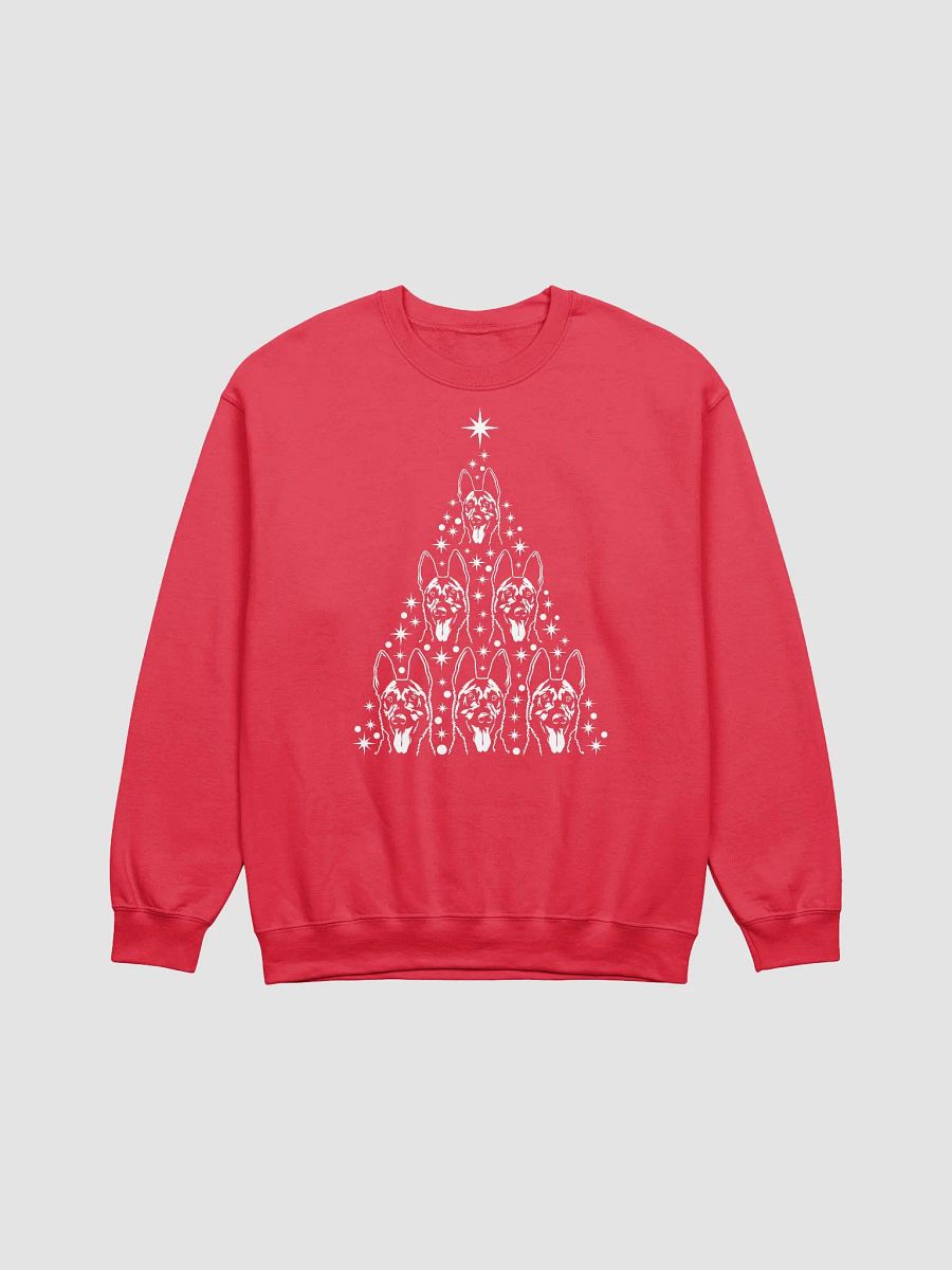 Belgian Malinois Christmas Tree Sweatshirt Design for Belgian Malinois Paw-rents product image (23)