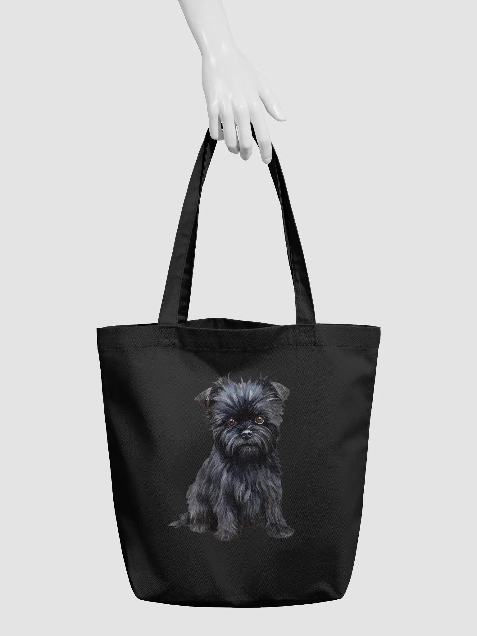 Affenpinscher Pencil Sketch Tote Bag product image (3)