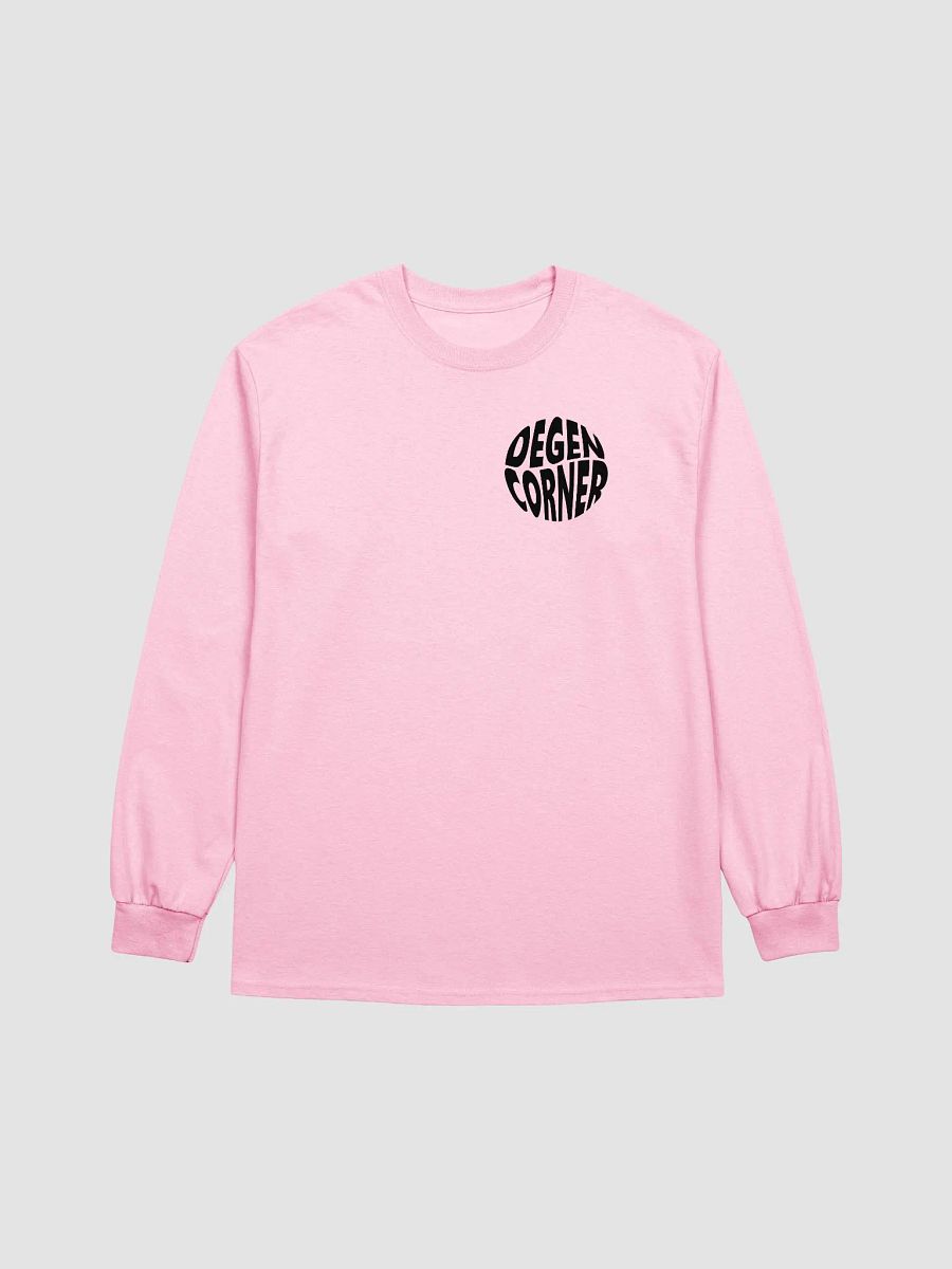 Degen Corner - Minimal (dark logo - long sleeve) product image (3)