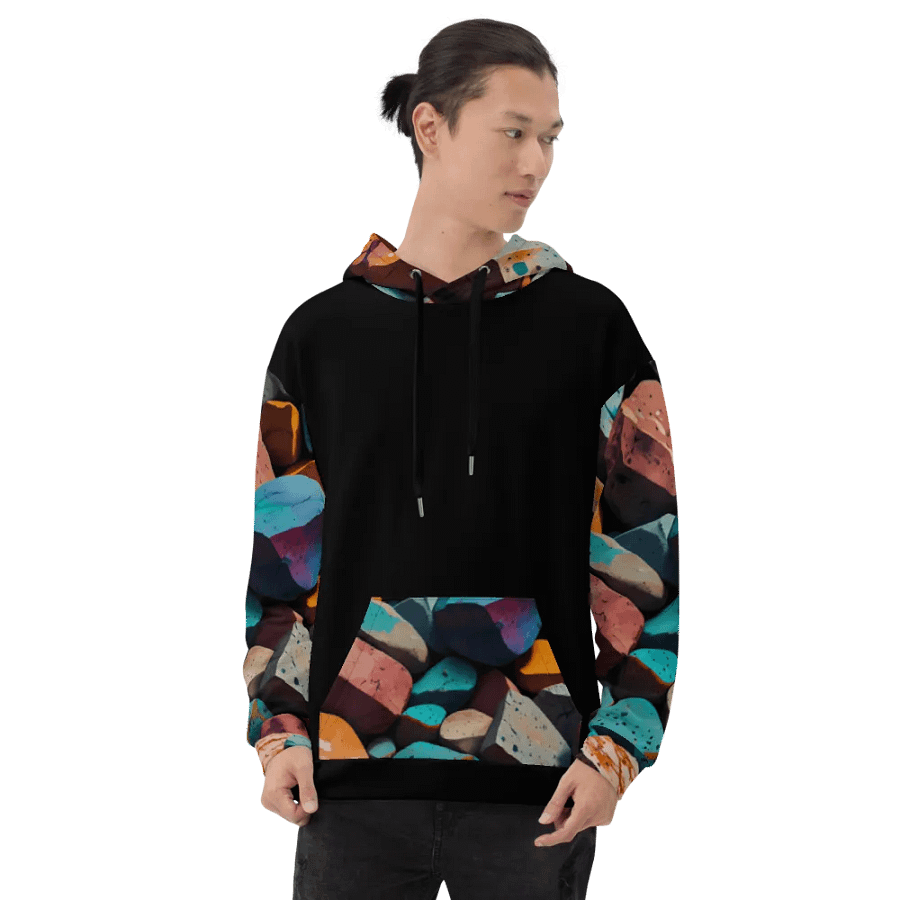 Multicolor Rocks Unisex Hoodie product image (8)