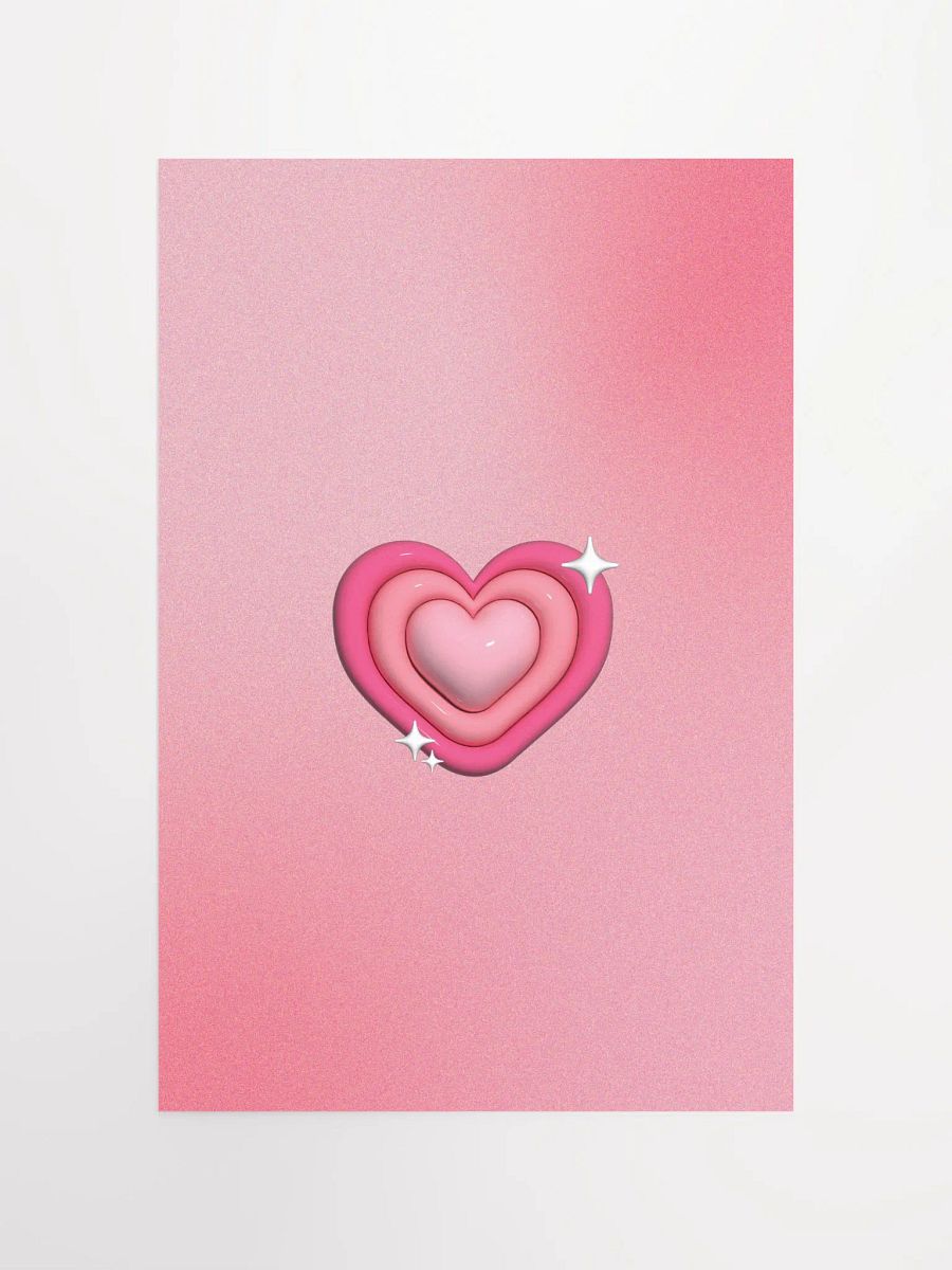Melo Pink Heart Print ♡ product image (4)