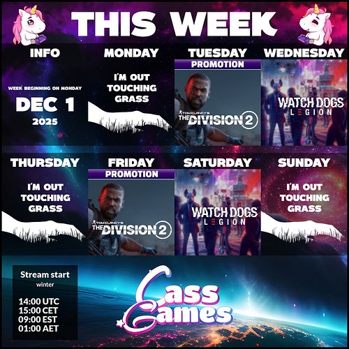 Some @thedivisiongame for drops and continuing the story in @watchdogs_nordic this week - come by and hang at https://www.twi...