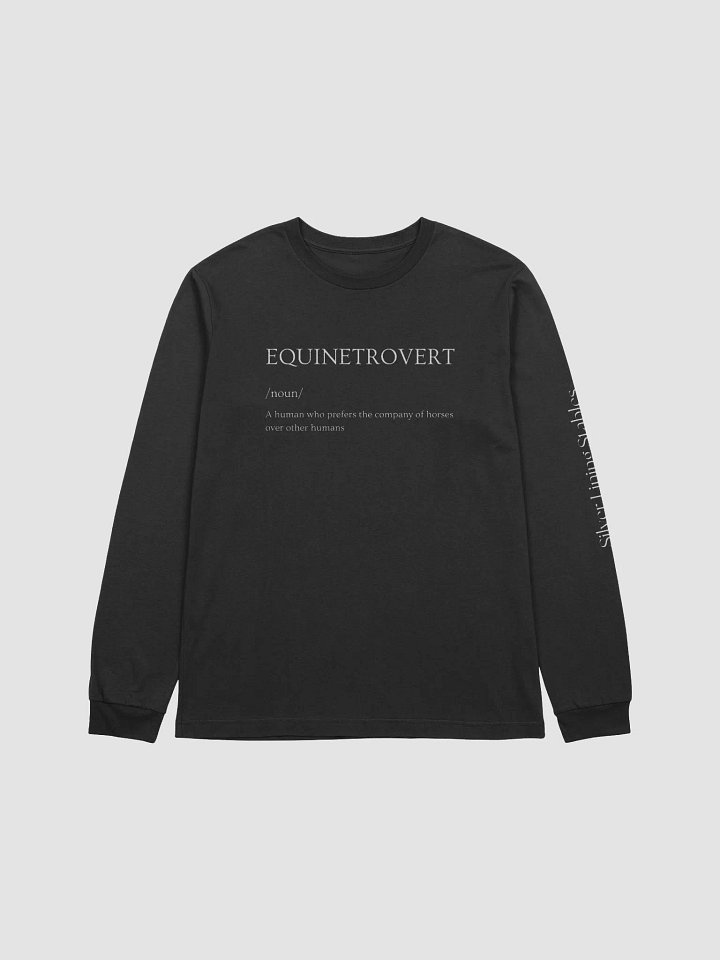EQUINETROVERT Long Sleeve Tee product image (9)