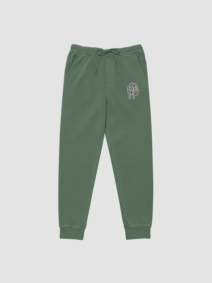 In My Head embroidered pigment sweatpants (bubble design) product image (2)