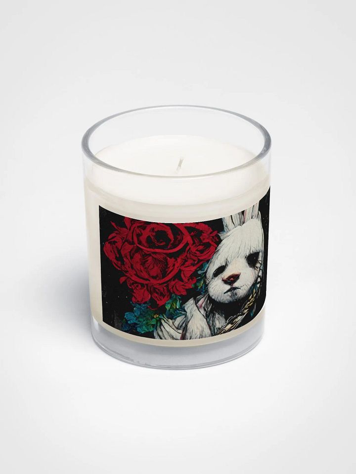 Serene Rabbit Rose Soy Wax Candle product image (2)