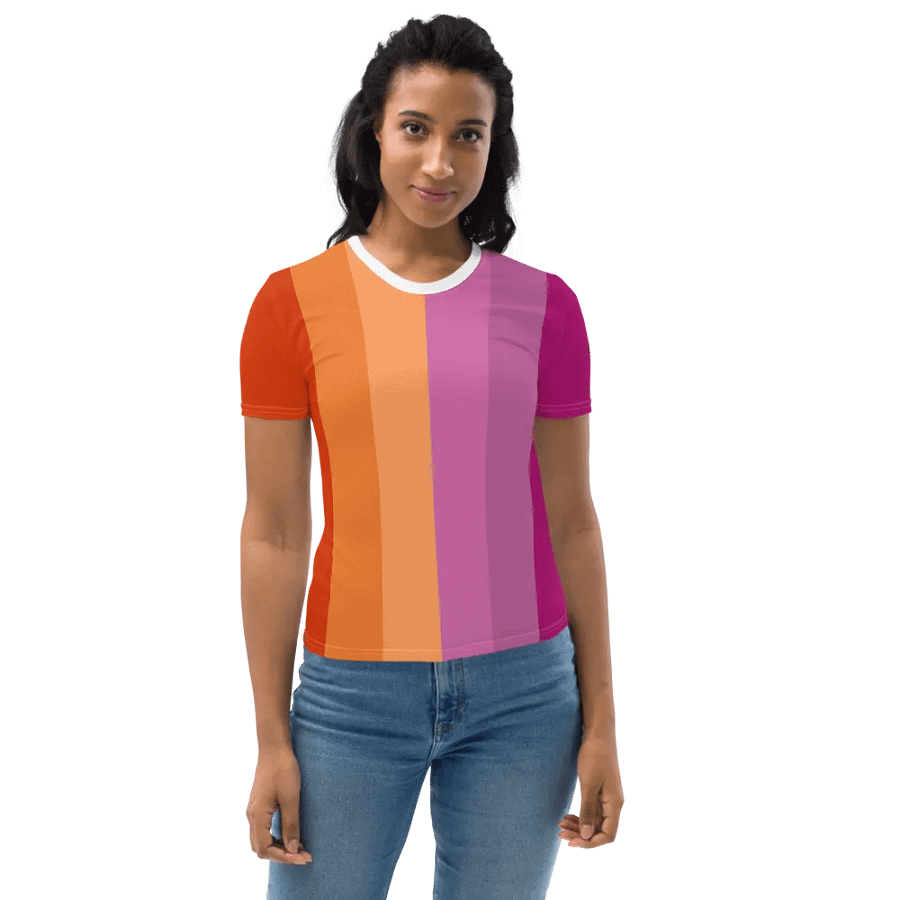 Lesbian Pride Flag - All-Over T-Shirt product image (11)