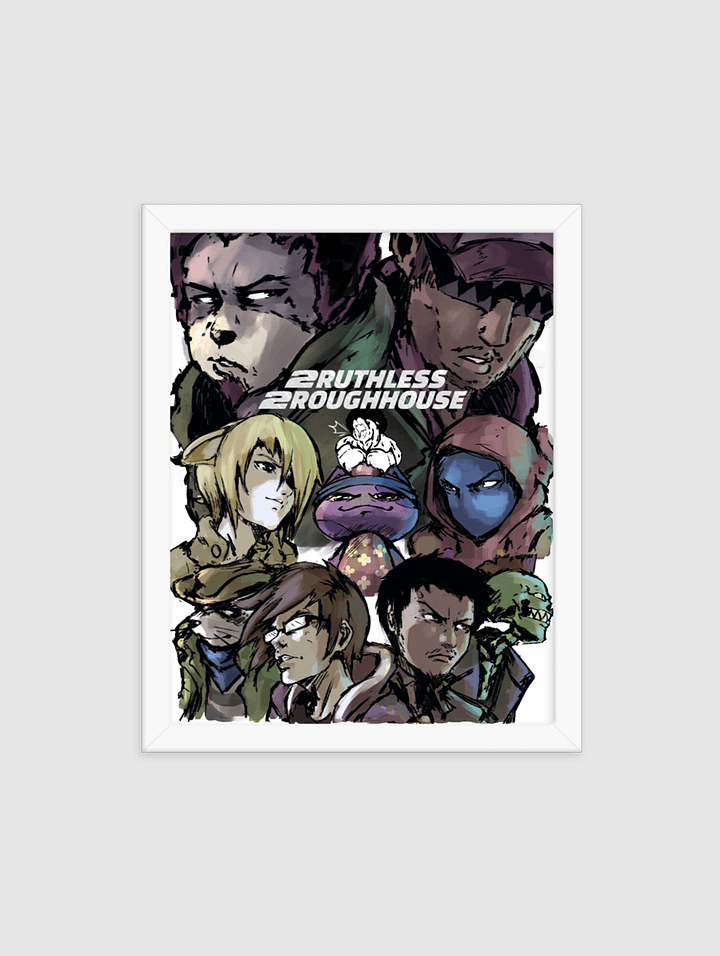 2Ruthless 2Roughhouse Short- Poster [White] product image (1)