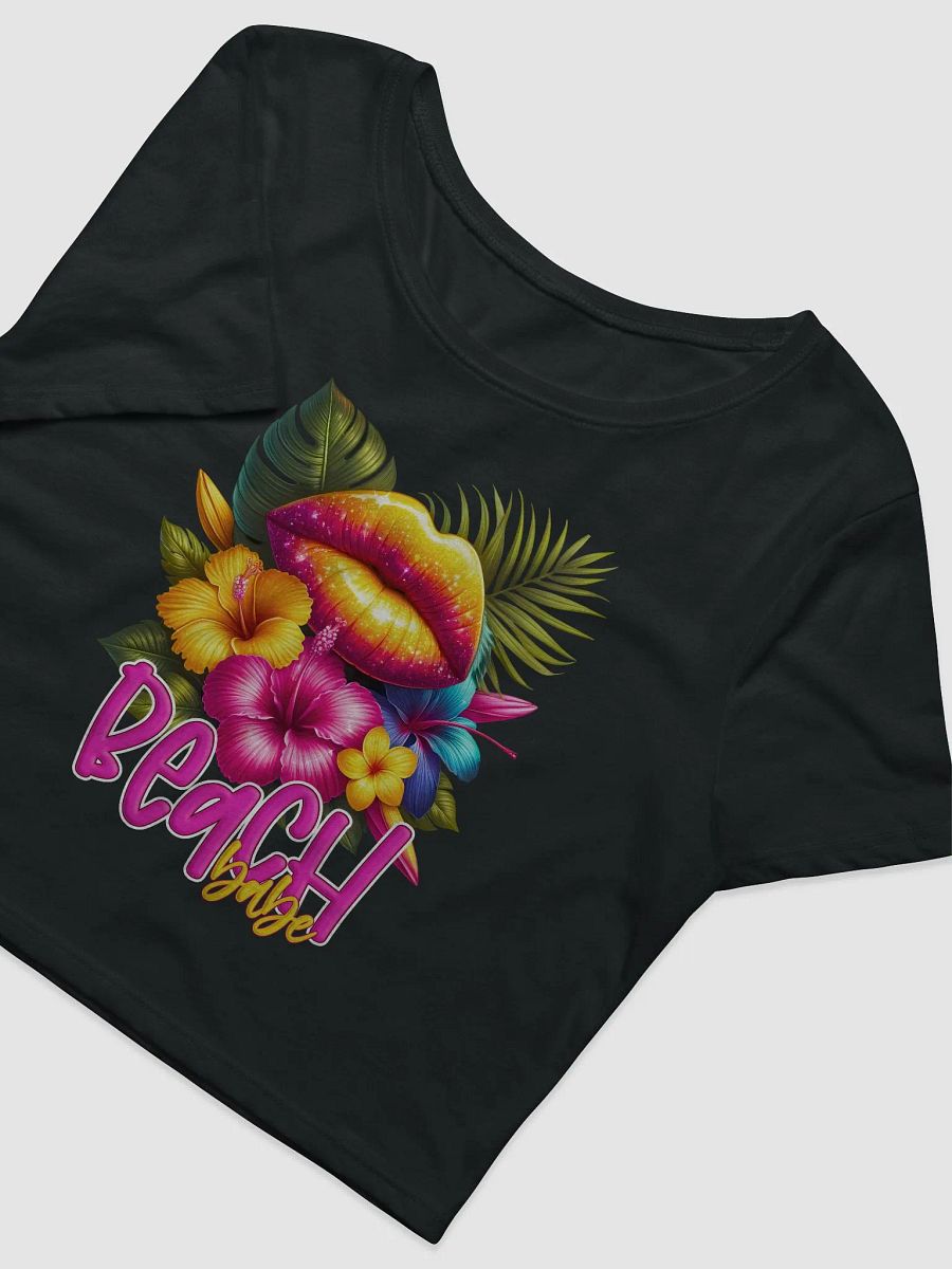 Hibiscus Kiss Bella Canvas Crop Tee product image (4)