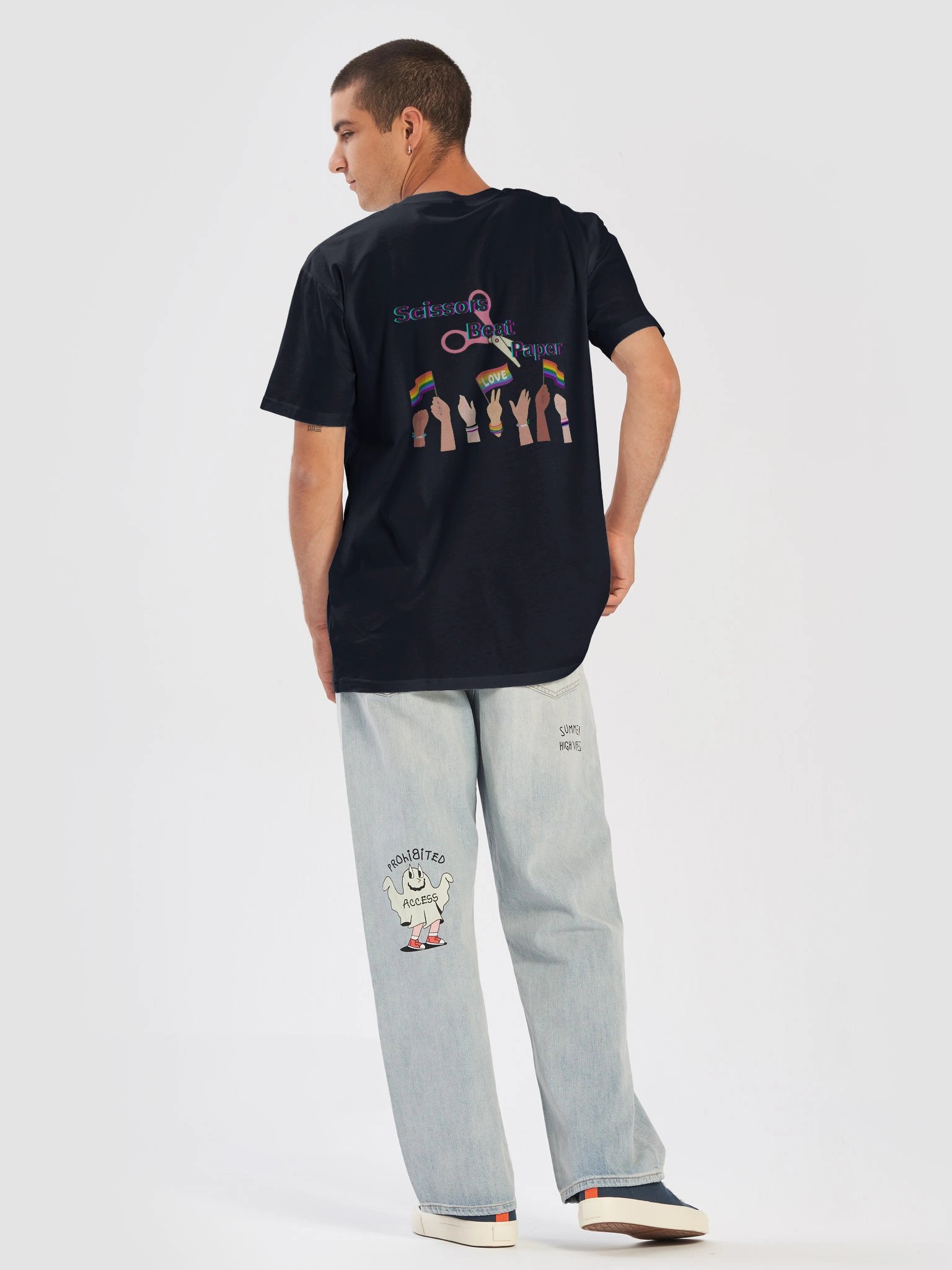 Scissors Beat Paper T-Shirt product image (29)