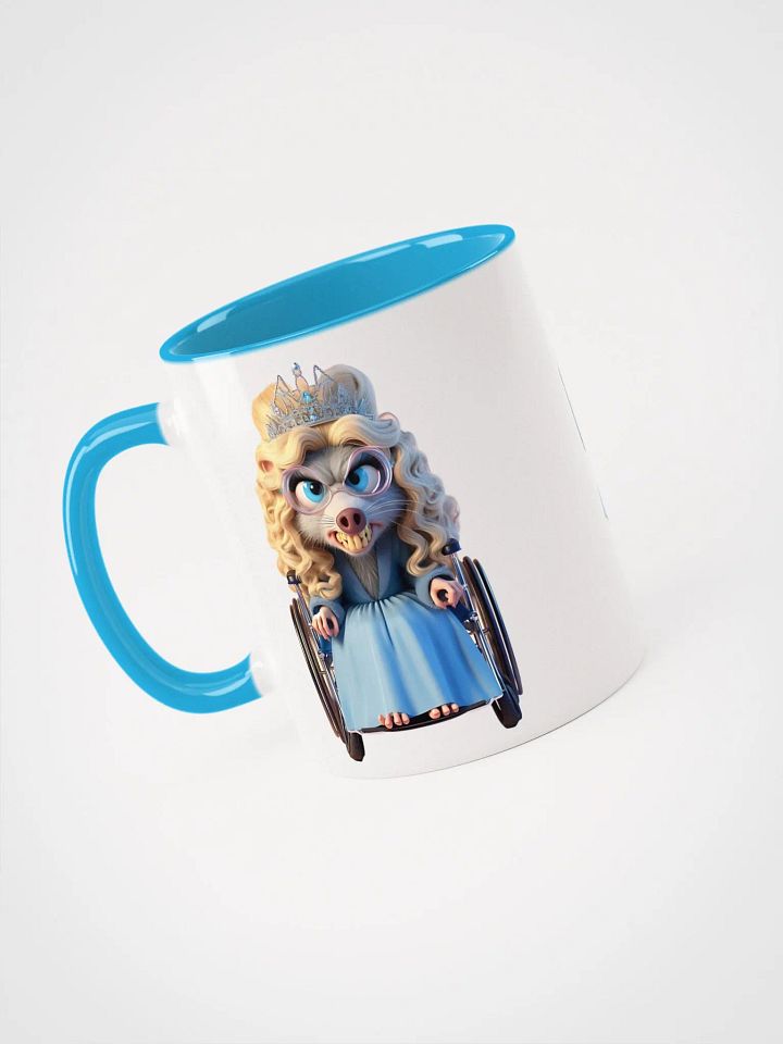 ''Cindy-Rella The Possum'' Ceramic Mug with Color Inside product image (1)