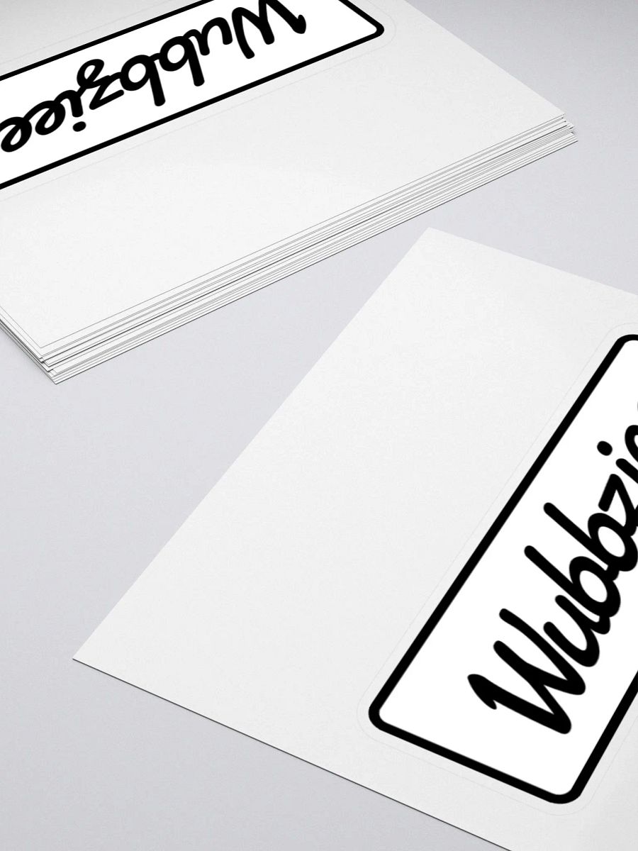 Wubbziee Die-Cut Sticker product image (4)