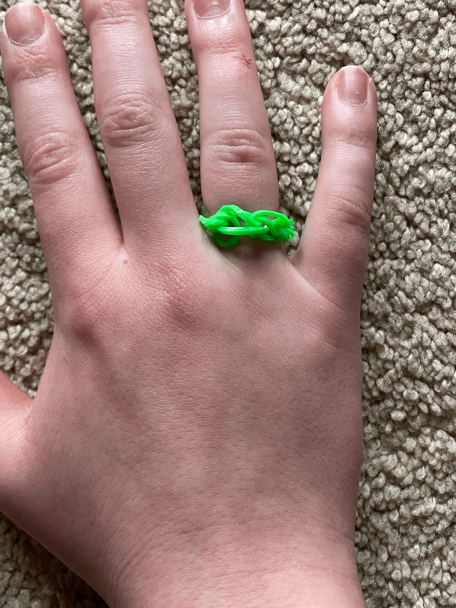 Green Loom Ring! product image (3)