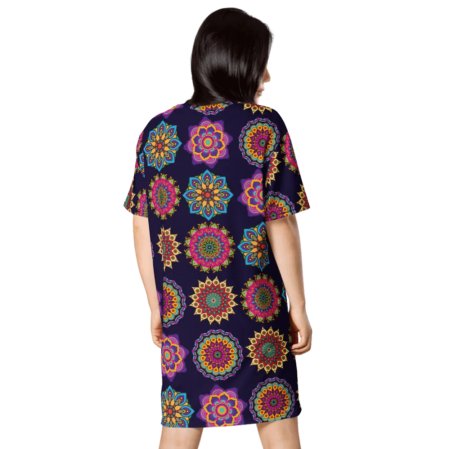 Kaleidoscope Mandala T Dress product image (12)