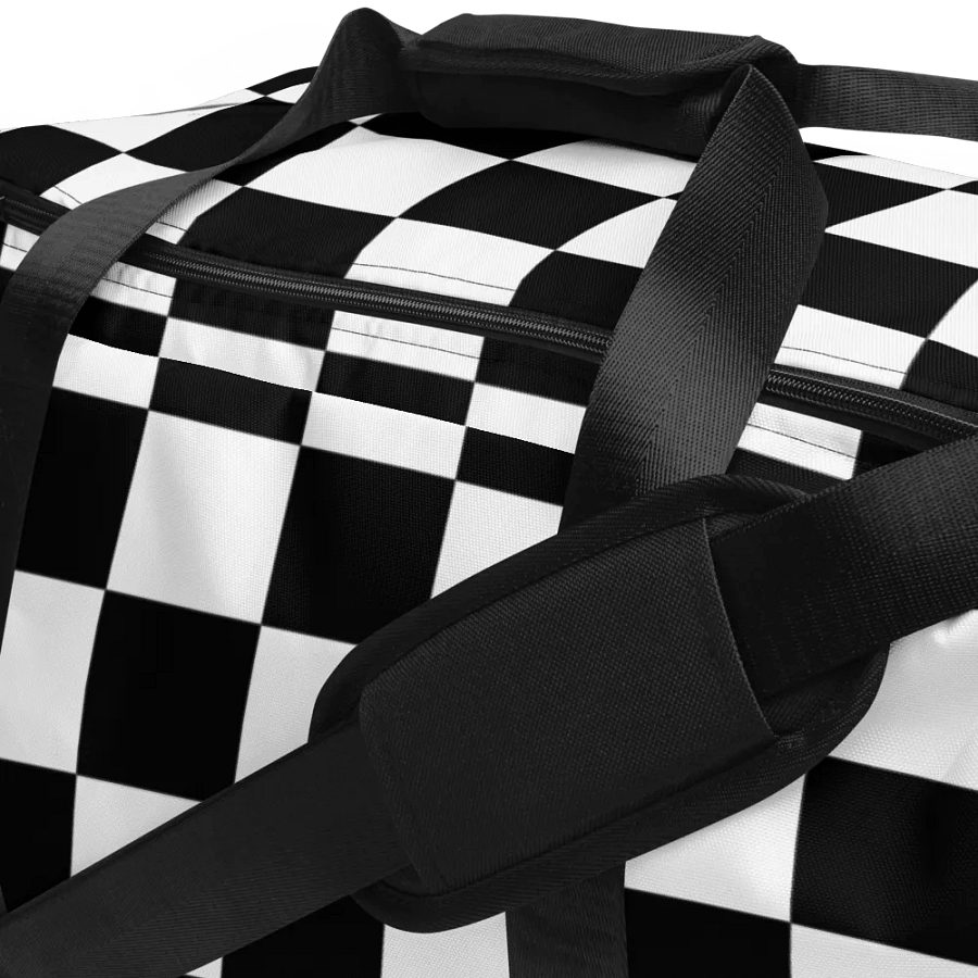 Checkered 16.5 gal. Duffle Bags w/Inside supports / inside pocket product image (6)