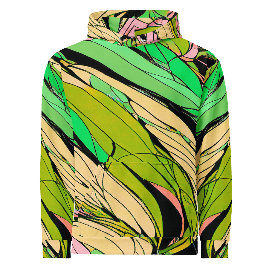 Vibrant Swirls Unisex Hoodie – Colorful All-Over Print Hoodie for Artistic Streetwear & Bold Aesthetic Style product image (1)