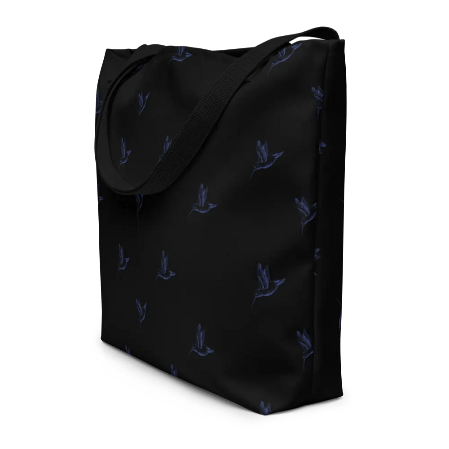 Big printed tote bag with humming bird designs product image (7)