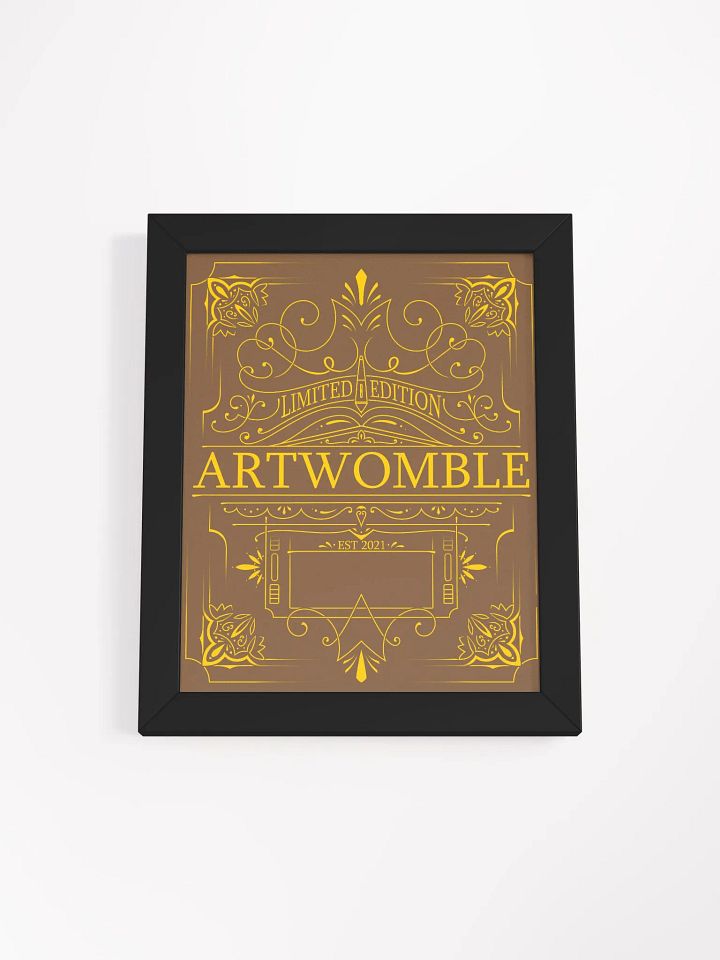 Artwomble Framed Print - Brown product image (2)