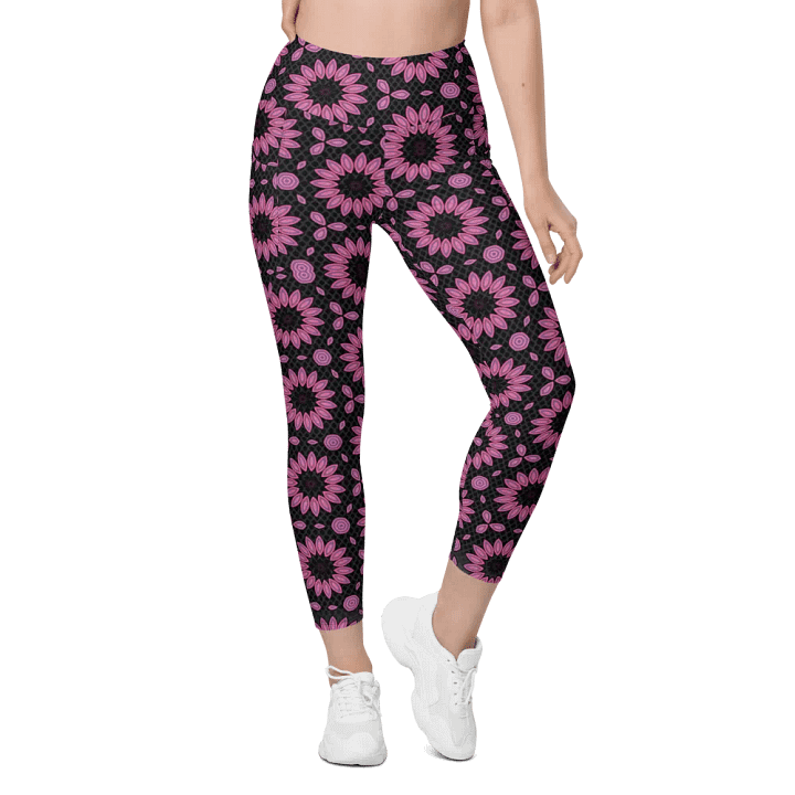 YES We CAM Fishnet Leggings with Pockets product image (1)