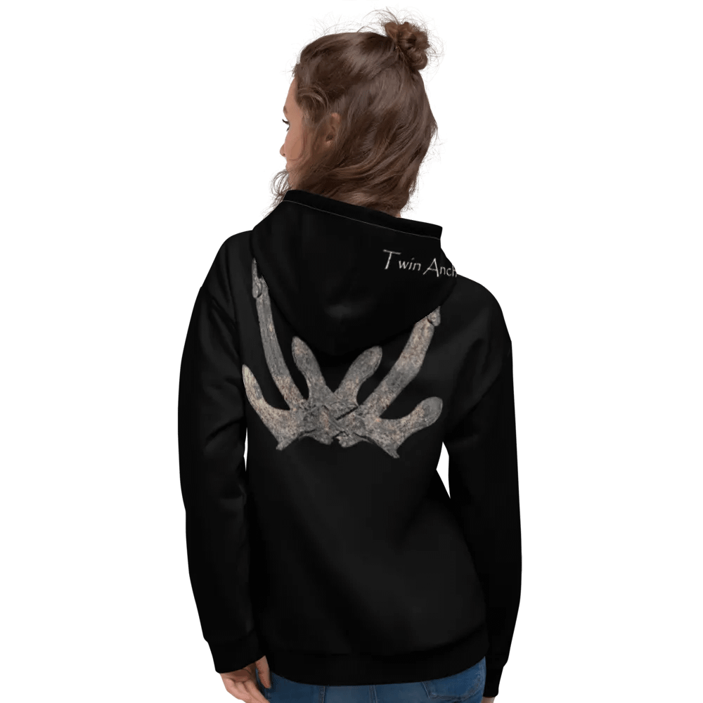Black Anchor Hoodie product image (8)