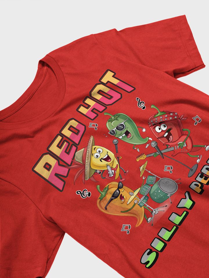 Red Hot Silly Peppers Band T-Shirt product image (14)