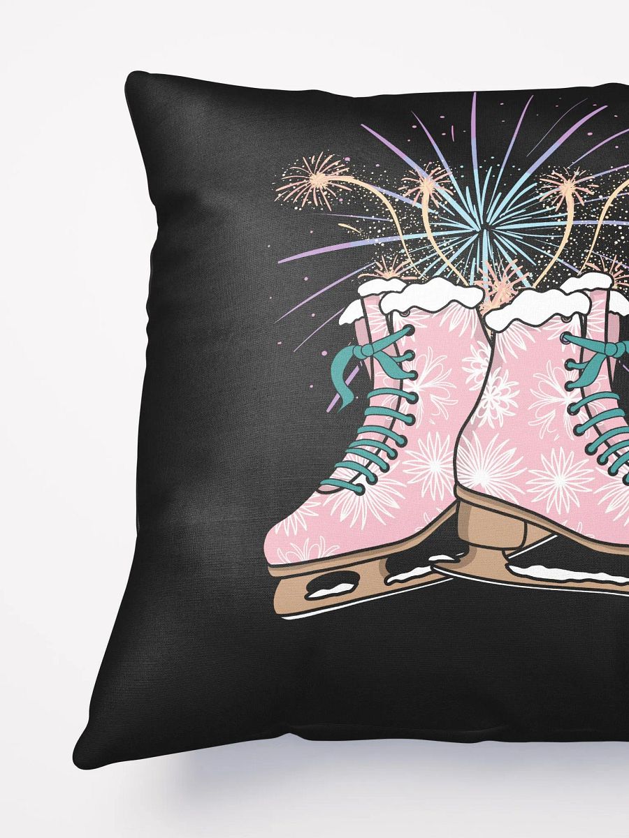 Ice Skates Fireworks Pillow product image (4)