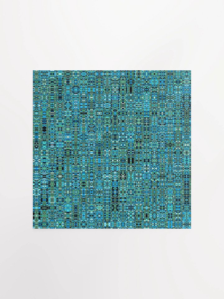 Teal Grid product image (1)