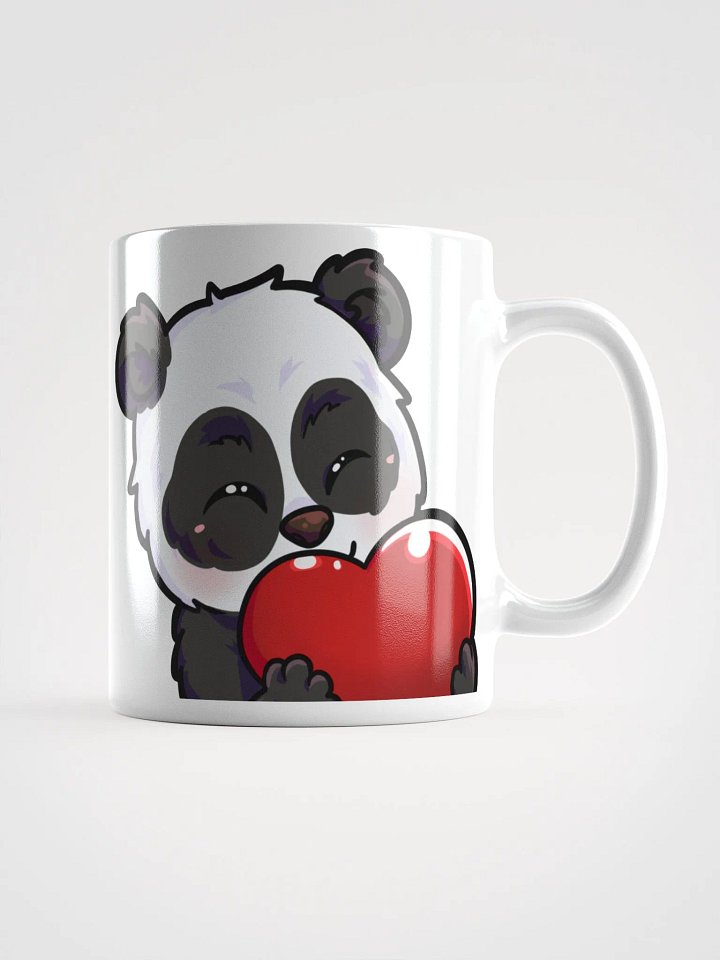 Heartfelt Panda White Glossy Mug product image (1)