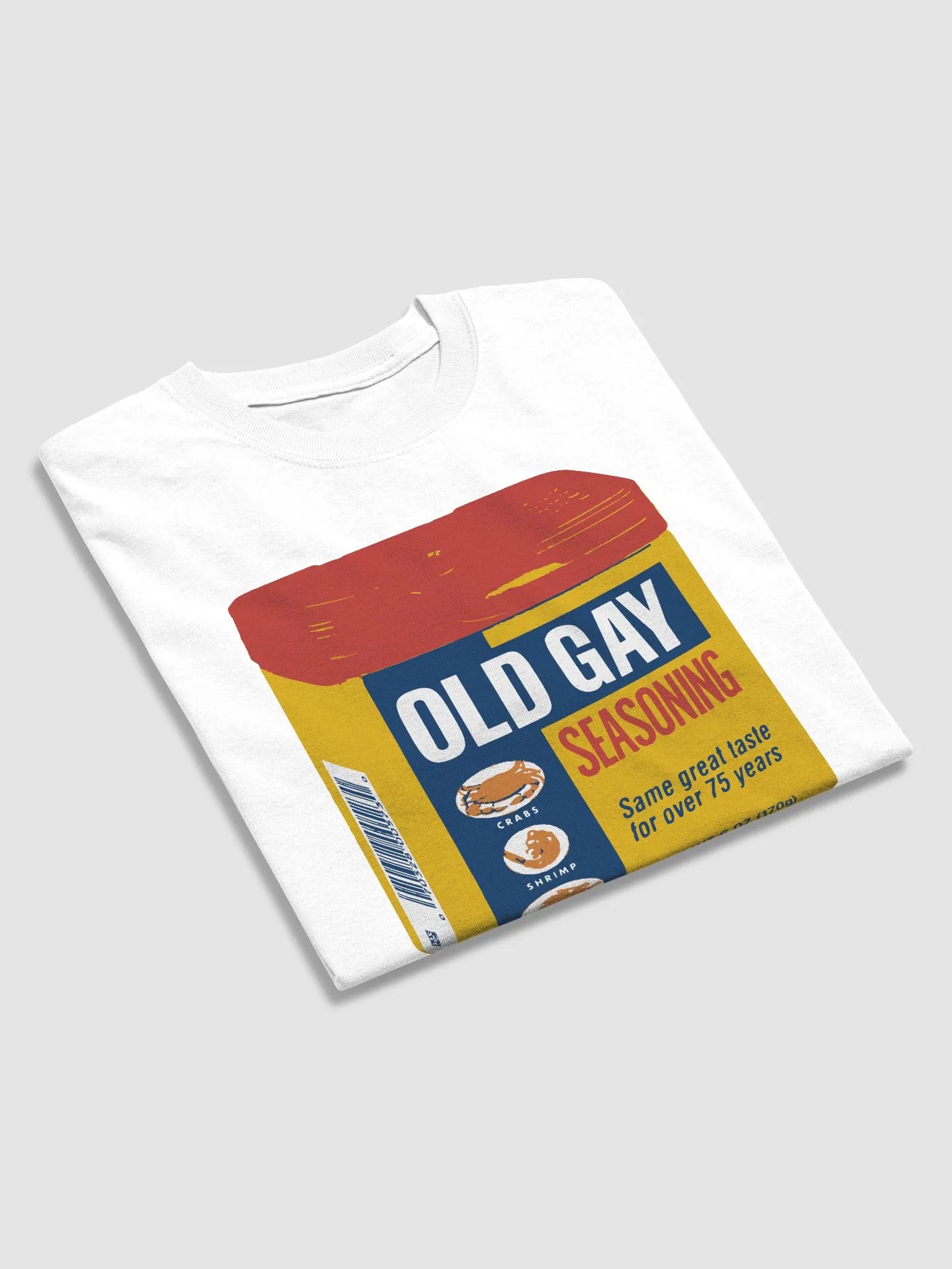 Old Gay Tee 🦀 White product image (4)