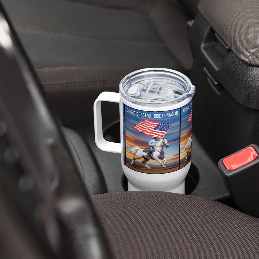 Endure to the End - Ride an Arabian Travel Mug product image (8)