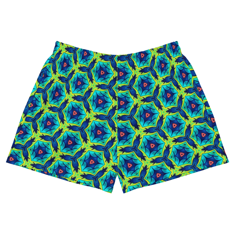 Kaleidoscopic Hex Women Athletic Shorts/Sleep Wear product image (1)