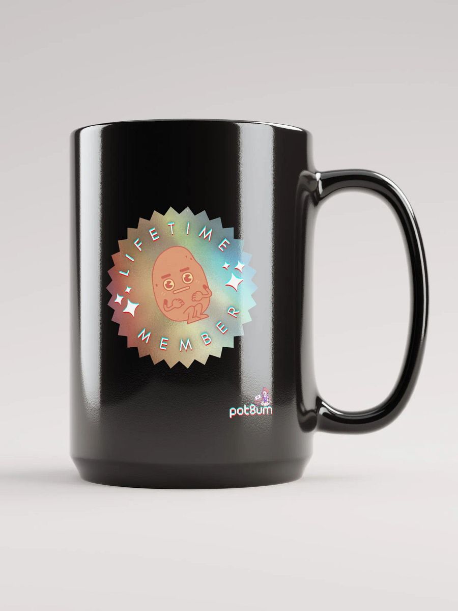 FREQUENT CRYERS CLUB black glossy mug product image (5)