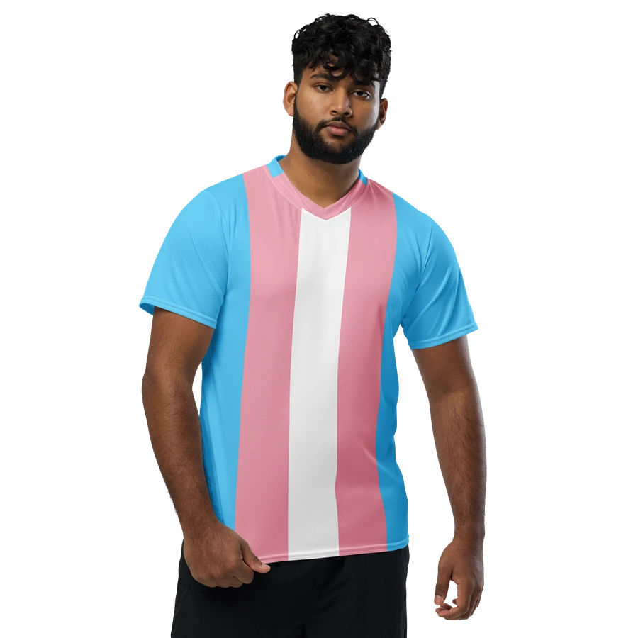 Trans Pride Flag - All-Over Print Jersey product image (5)