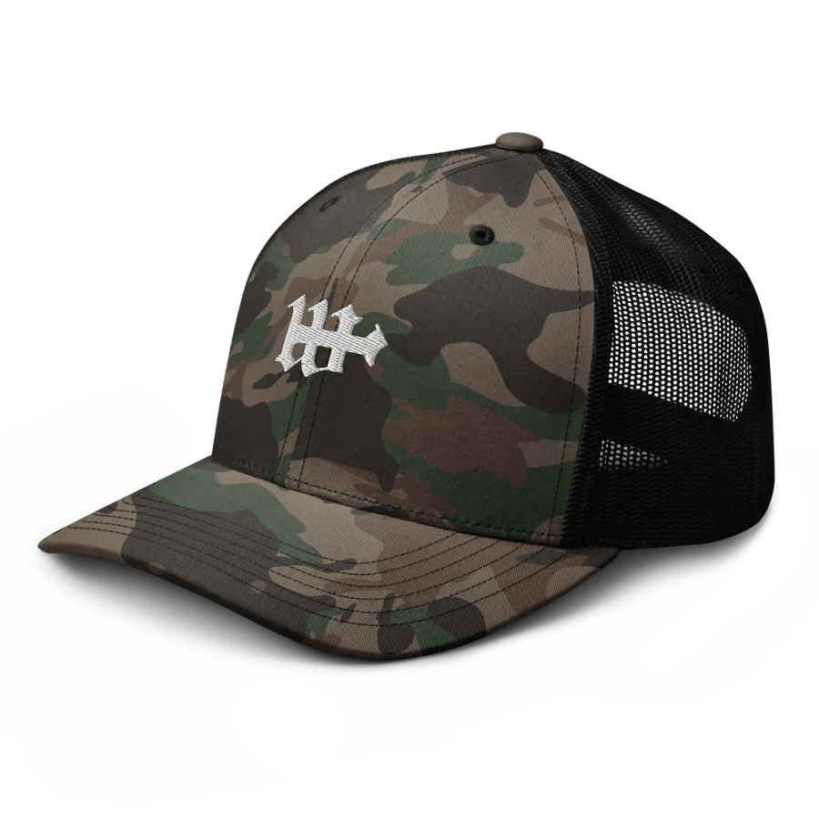 FD x WT - Camo Trucker Hat product image (6)