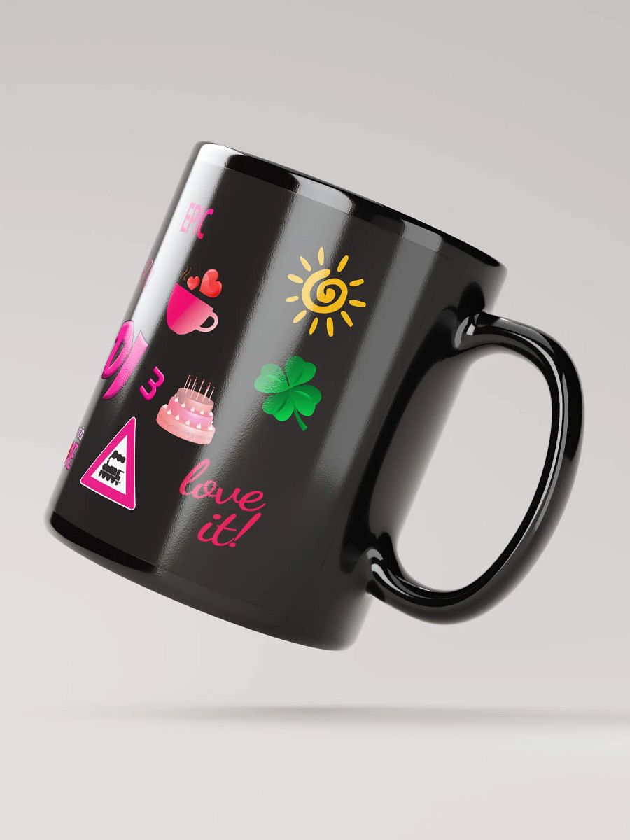 Lanaland Emote Mug Black product image (3)