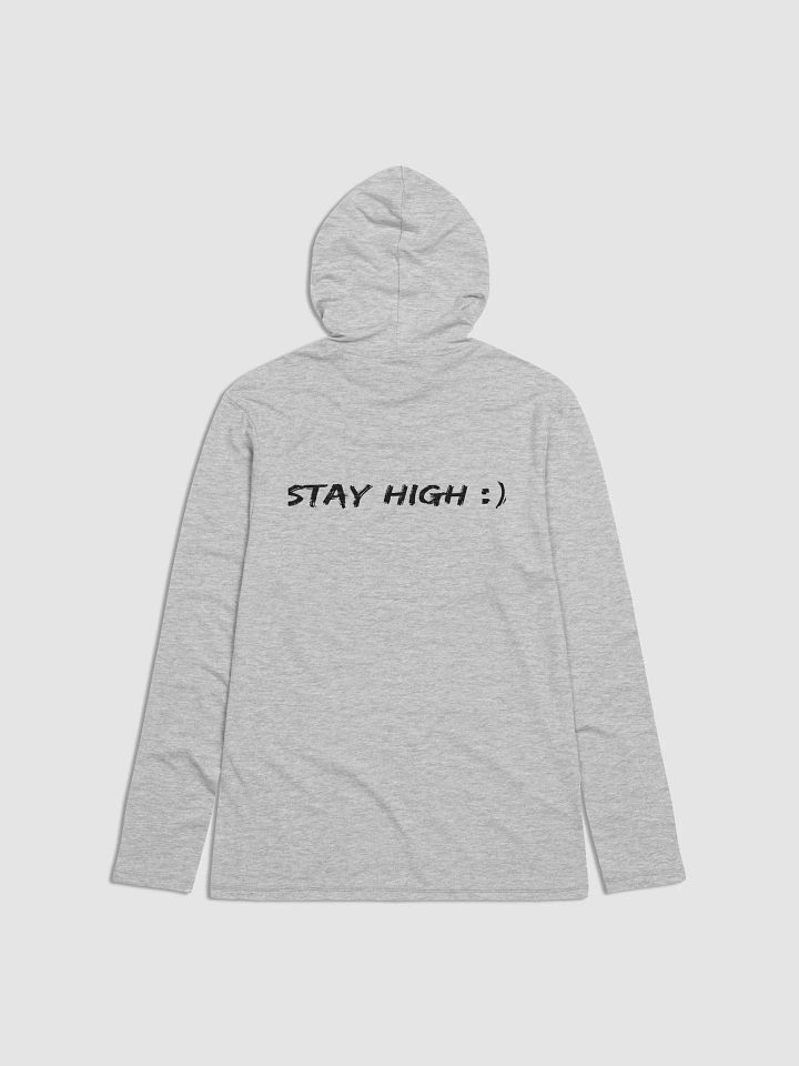 Stay High District Lightweight Hoodie (Black Text) product image (2)