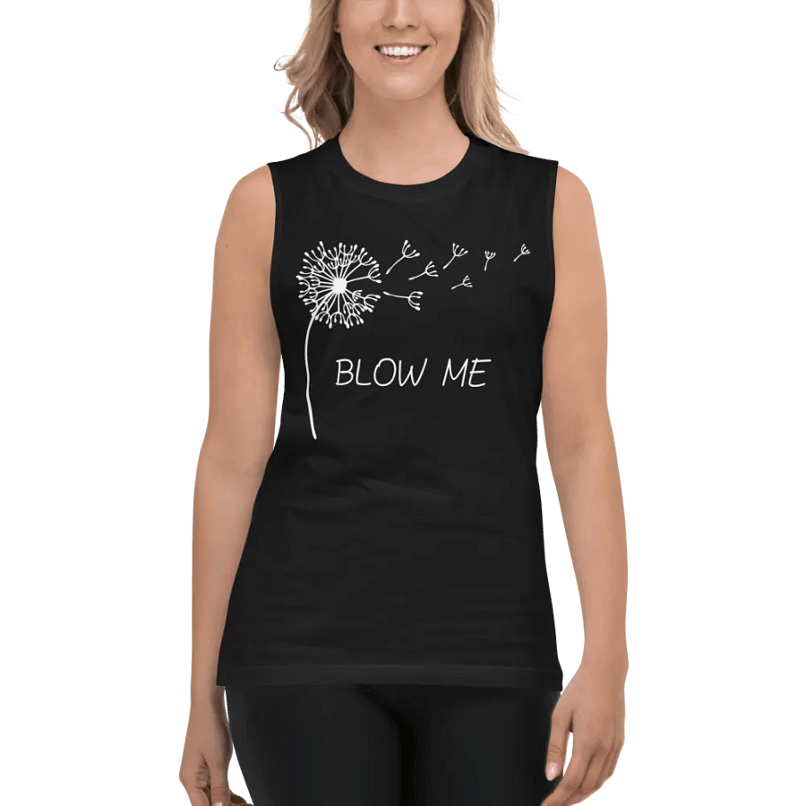 Dandelion muscle tank product image (4)