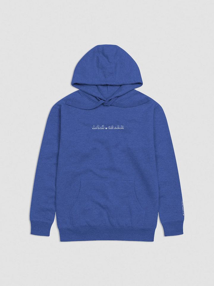 KEEP GOING KEEP GROWING - EMBROIDERED HOODIE product image (1)