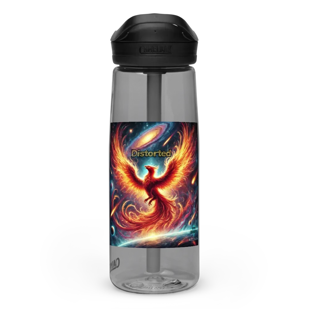 Distorted Album Cover Water Bottle - Show Your Support - Drinkware product image (5)