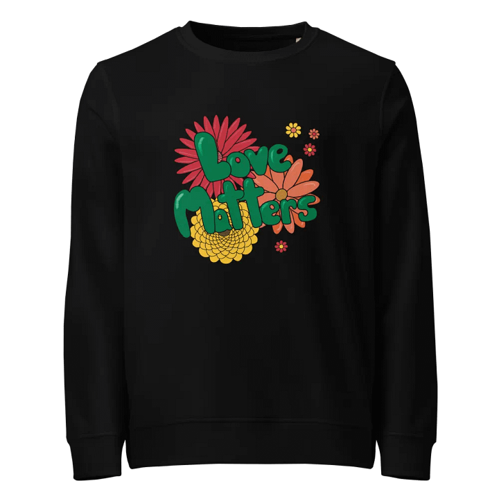 Love Matters Floral Sweatshirt product image (2)
