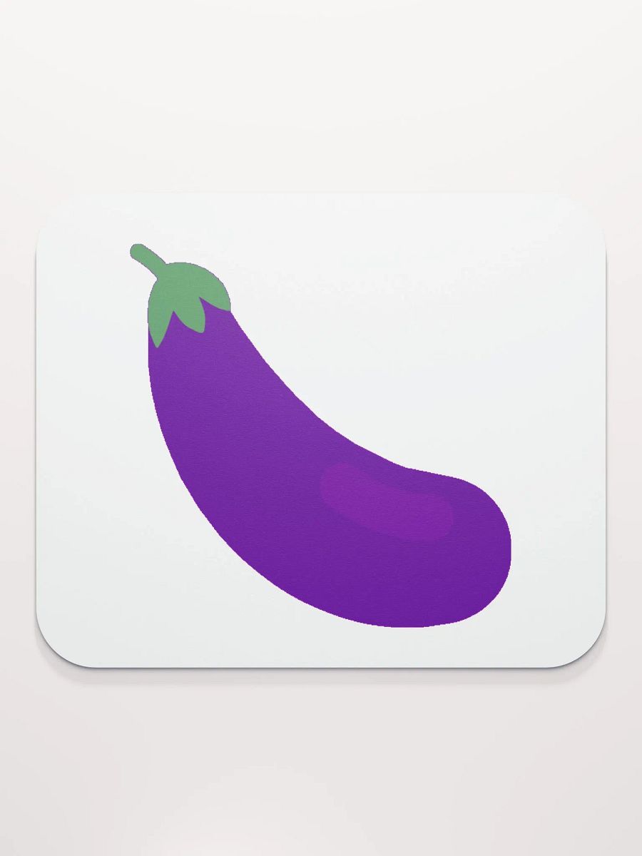 I Love Eggplant Mouse Pad product image (3)