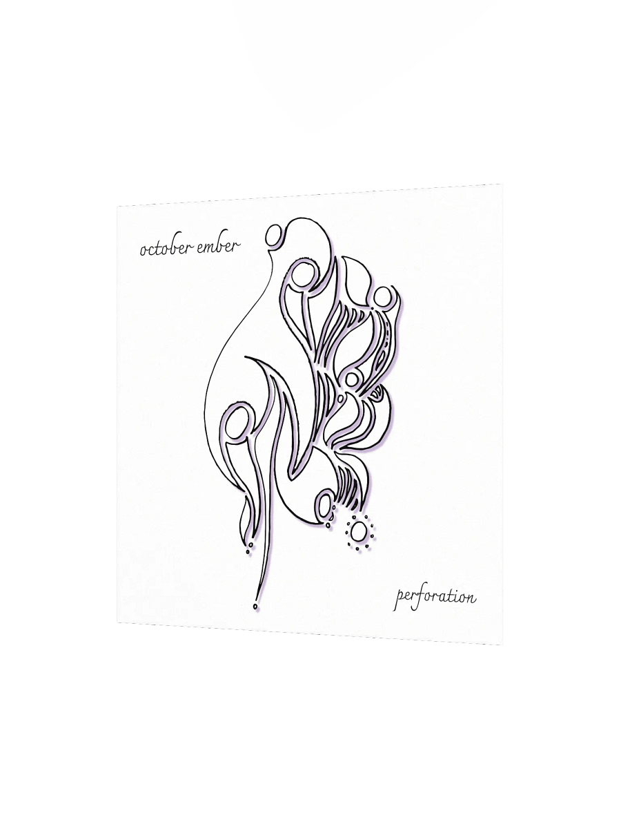 Album Cover Art Print OE's "Perforation" product image (2)